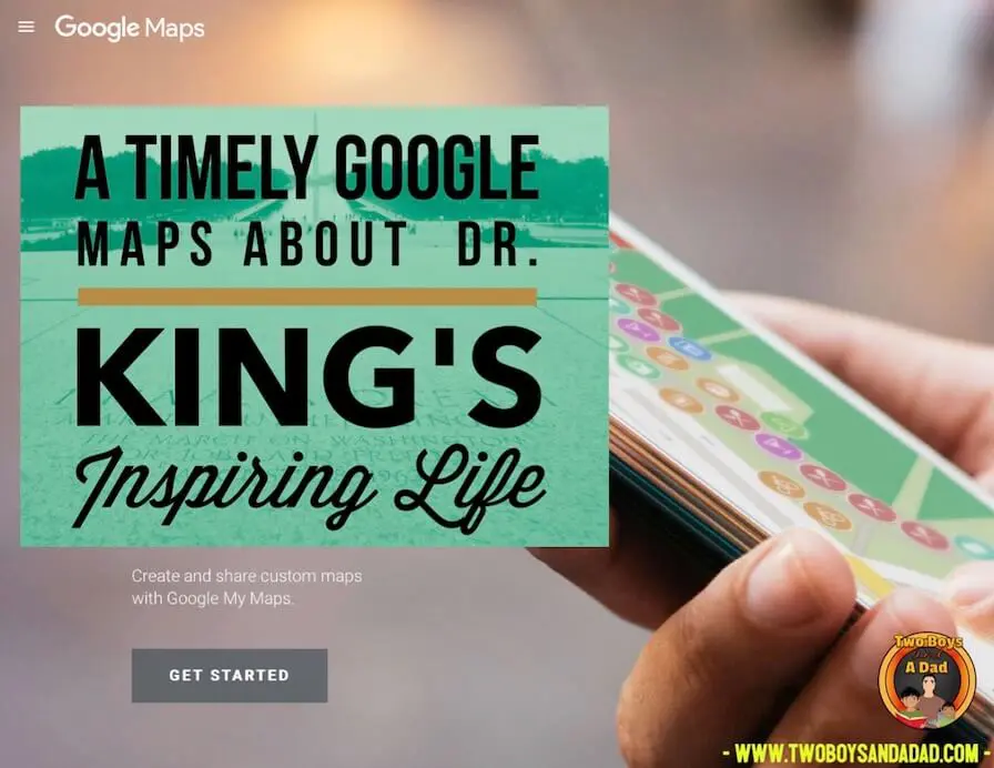 Google Maps and Dr. King